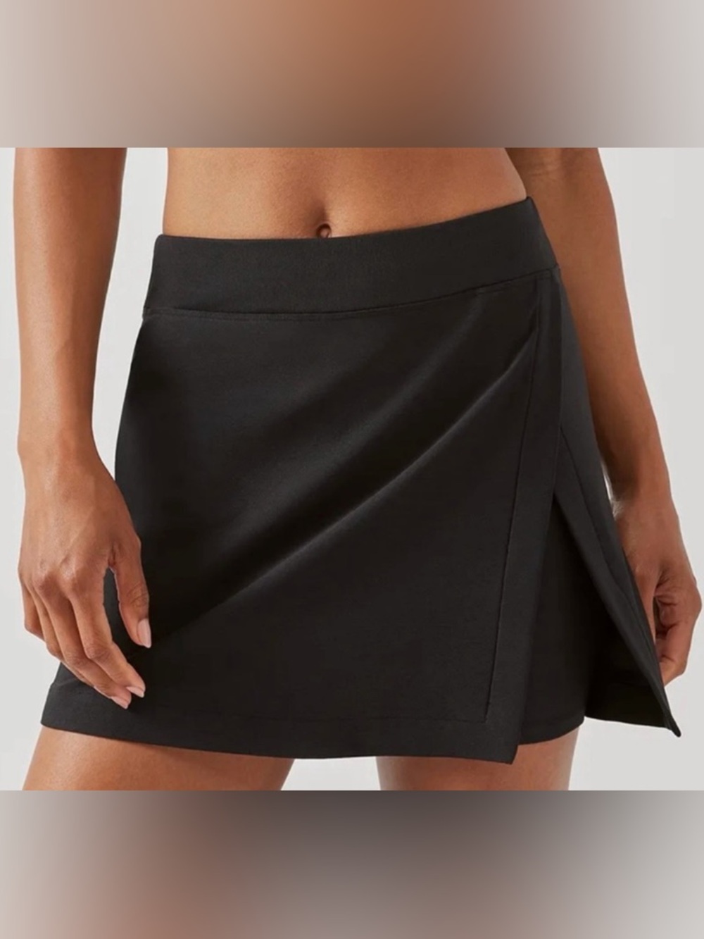 Outdoor Voices Black Wrap Skort